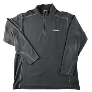 Columbia Mens 1/4 Zip Lightweight Pull On Layering Fleece